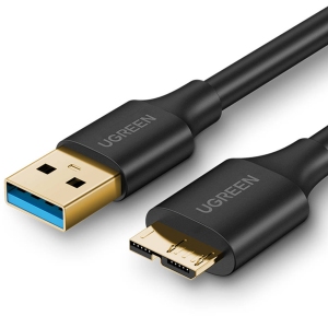 کابل دیتا USB 3.0 به micro USB-B یوگرین Ugreen مدل US130 یک متر