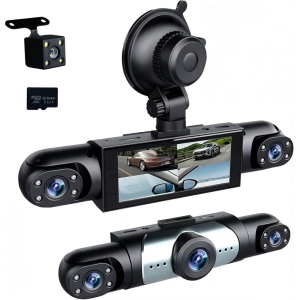 دوربین ثبت وقایع خودرو بلک باکس BLACK BOX چهار لنزه