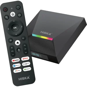 اندروید باکس هوشمند هیسکا HISKA مدل A12‎ با کیفیت 8K