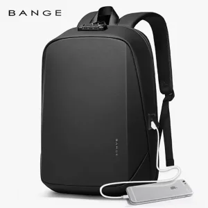 کوله پشتی لپ تاپ 15.6 اینچ بنج BANGE اصل مدل BG-7251 ضد آب با 2 درگاه شارژ