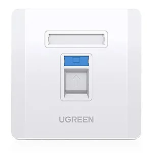 کاور پریز شبکه و تلفن یوگرین UGREEN مدل NW144-80180 تک پورت