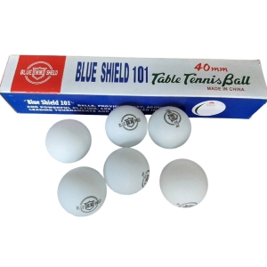 توپ پینگ پنگ بلو شیلد Blue Shield مدل 101 بسته 6 عددی