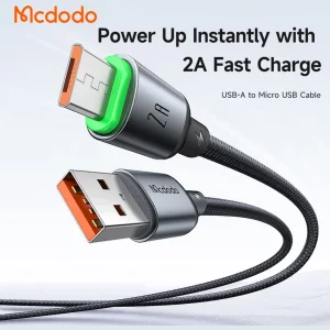 کابل میکرو یو اس بی مک دودو Mcdodo مدل CA-6621 جریان 2 آمپر 2 متری