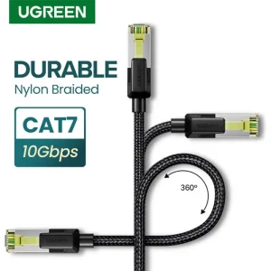 کابل شبکه Cat7 یوگرین UGREEN مدل NW150 80420 طول 0.5 متر