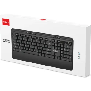 کیبورد بی سیم هیسکا HISKA مدل HX-KE210