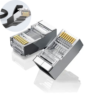 سوکت شبکه RJ45 یوگرین Ugreen مدل NW111-50248 بسته 100 عددی