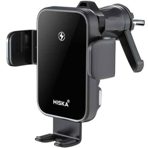 هولدر شارژر وایرلس خودرو هیسکا Hiska مدل HK-2355W توان 15 وات