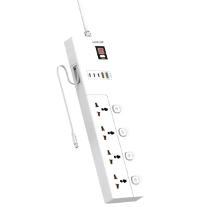 چند راهی برق گرین لاین Green Lion مدل GS-800 با 4 سوکت 5 پورت