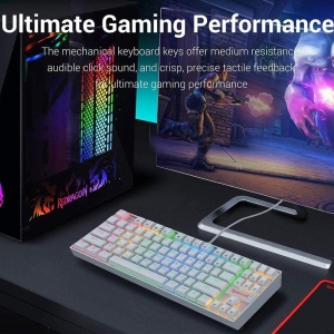 کیبورد گیمینگ سیمی ردراگون Redragon مدل K552W-RGB