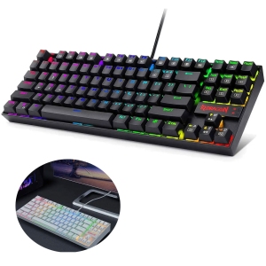 کیبورد گیمینگ سیمی ردراگون Redragon مدل K552W-RGB