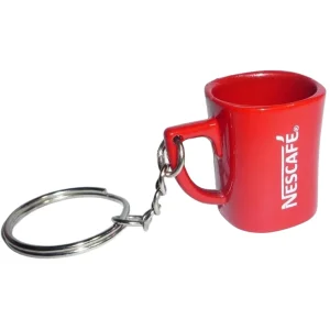 جاکلیدی فانتزی مدل Nescafe طرح ماگ مینیاتوری