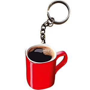 جاکلیدی فانتزی مدل Nescafe طرح ماگ مینیاتوری