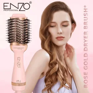 سشوار برس دار حالت دهنده انزو پروفیشینال مدل EN-6209 توان 1500 وات