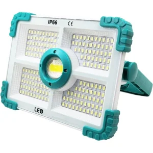 چراغ پروژکتور شارژی خورشیدی مدل ZB-L188 چندکاره