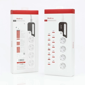 چندراهی و محافظ برق هارمونیک هادرون Hadron مدل P214 با برق ارت دار 2450 وات