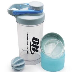 شیکر ورزشی طرح  ON با محفظه پودر مکمل و ظرفیت 500ml