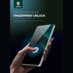 گلس 9H  گرین لاین green lion سری Crystal مدل  S26 Ultra با اثر انگشت