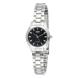 ساعت مچی زنانه کاسیو Casio مدل LTP-1275D-1A صفحه مشکی