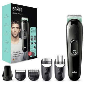 ماشین اصلاح و موزن بینی و گوش براون Braun مدل MGK3221 سری 3