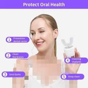 مسواک اتوماتیک U‑Shape سفیدکننده دندان مدل MY‑116‎