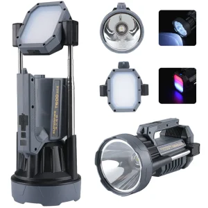 پروژکتور و چراغ قوه شارژی کوبا Coba مدل CB-T600 چندکاره برد 600 متر