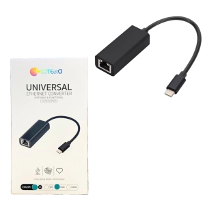 مبدل USB-C به LAN کوتسی Coteci مدل 83002 سرعت 100M