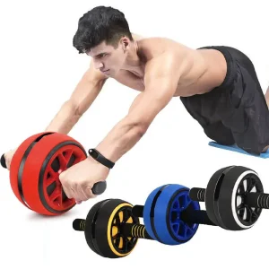 رولر شکم Abdominal Muscle Fitness Wheel تحمل وزن 181 کیلوگرم