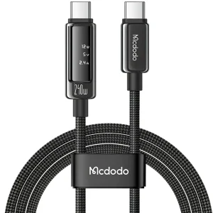 کابل تایپ سی مک دودو Mcdodo مدل CA-8900 توان 240 وات 1.2 متر