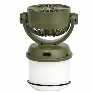 پنکه و چراغ کمپینگ شارژی خورشیدی مدل CH-F804