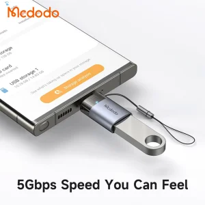تبدیل و OTG تایپ سی به USB-A 3.0 مک‌دودو مدل OT-7400