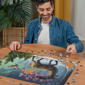 پازل 1000 تکه راونزبرگر طرح Deer of Spring