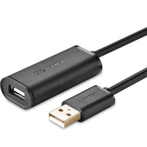 کابل افزایش طول USB 2.0 اکتیو یوگرین UGREEN مدل US121 طول 5 متر