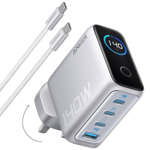 شارژر دیواری  140 وات انکر Anker مدل B2697 با 4 پورت
