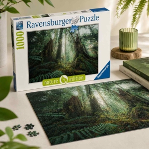 پازل 1000 تکه Ravensburger راونزبرگر طرح In the Forest سری Nature
