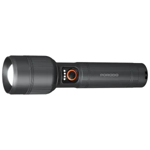چراغ قوه شارژی Porodo پرودو مدل PDFL9972GY با روشنایی 2600 لومن