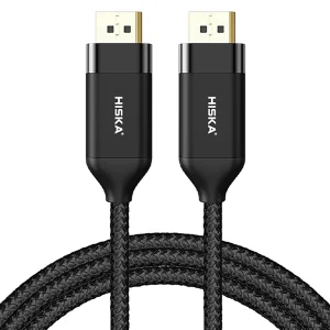 کابل HDMI هیسکا HISKA مدل HD-02 طول 2 متر با پشتیبانی 8K