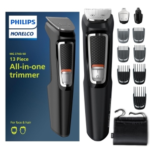 ماشین اصلاح چند کاره فیلیپس Philips Norelco مدل MG3740/40 مجموعه 13 تکه