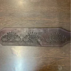 کمربند بدنسازی چرمی طرح شیر