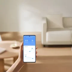 نصب دماسنج و زطوبت سنج روی اپلیکیشن موبایل