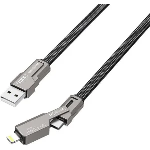 کابل شارژ 4 در 1 ایکس او مدل XO-NB290 توان 60W و طول 1m