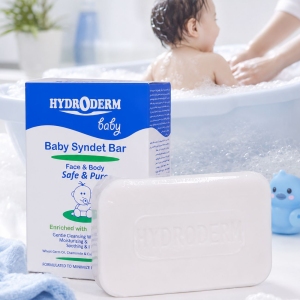 پن شستشوی صورت و بدن کودک هیدرودرم Hydroderm مدل Baby Syndet Bar