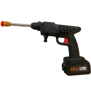 کارواش شارژی پرتابل Cleaning Gun 48VF با قابلیت مکش آب