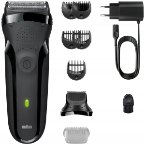 ریش تراش و ماشین اصلاح براون Braun مدل 300BT با 5 شانه