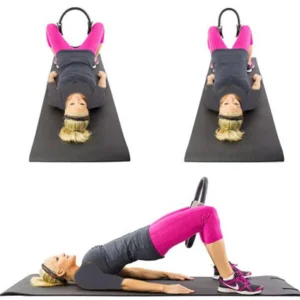 حلقه پیلاتس مگا فیتنس Mega Fitness مدل 860 با دستگیره اسفنجی