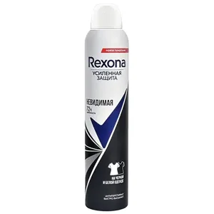اسپری ضد تعریق زنانه رکسونا rexona مدل Invisible 72h حجم 200ml