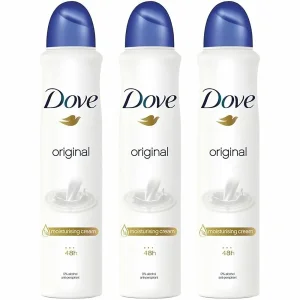 اسپری دئودورانت ضد تعریق زنانه داو Dove مدل Original حجم 250ml