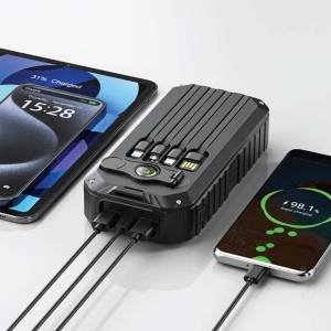 پاوربانک خورشیدی گرین لاین مدل GL-PX15 ظرفیت 20000 میلی آمپر 22.5 وات