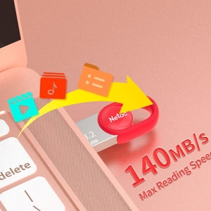 فلش مموری نتاک Netac مدل UM2 ظرفیت 64 گیگابایت USB 3.2