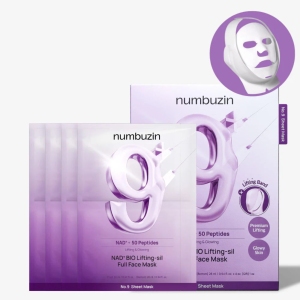 ماسک لیفتینگ نامبوزین Numbuzin مدل No.9 NAD BIO بسته 4 عددی