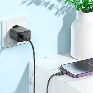 شارژر دیواری 30 وات هوکو Hoco مدل CS22A تایپ سی